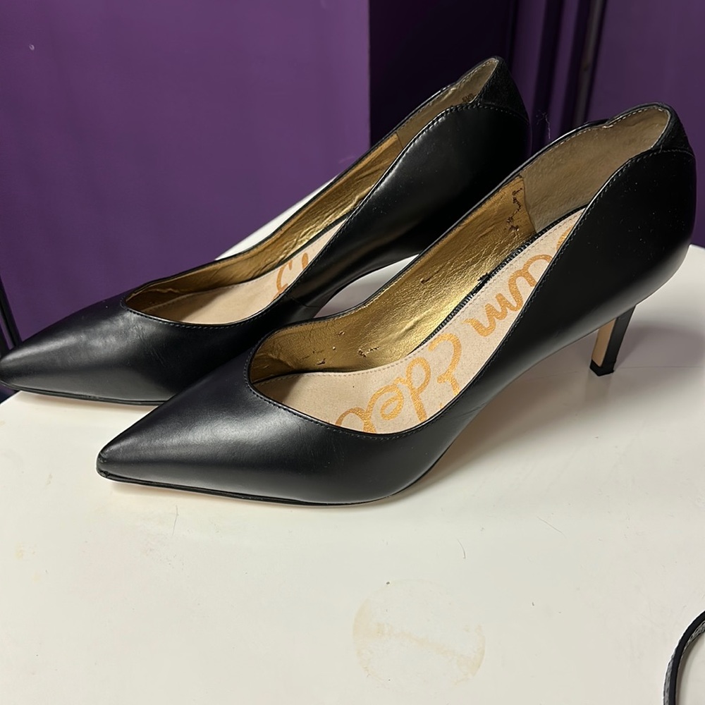 💜Sam Edelman Orella Black Heels 8.5